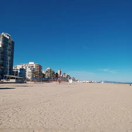 Dorothy Apartamento Playa De Gandia Con Vistas Al Mar 8 Personas Exterior photo