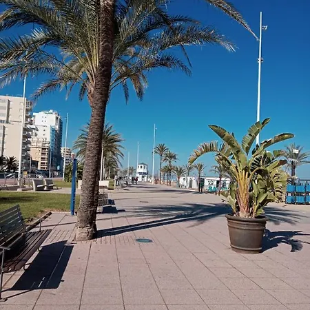 Dorothy Apartamento Playa De Gandia Con Vistas Al Mar 8 Personas Exterior photo